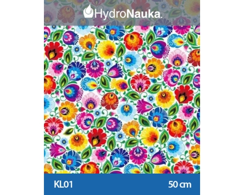 Folia do hydrografiki Kwiaty